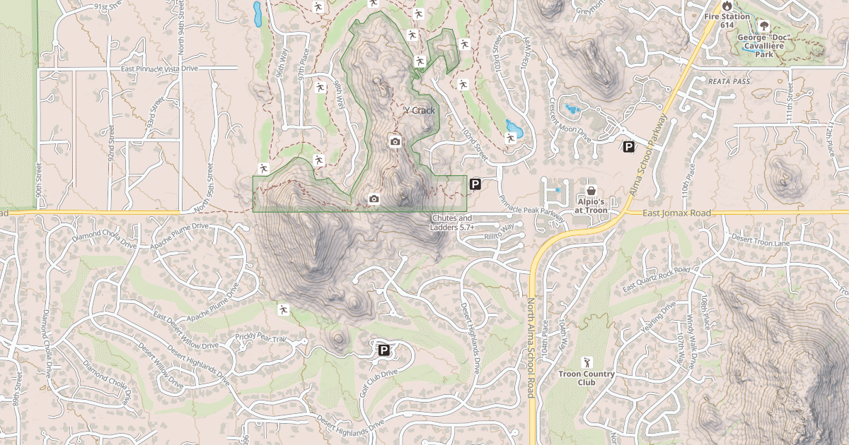 Map preview of Chutes and Ladders