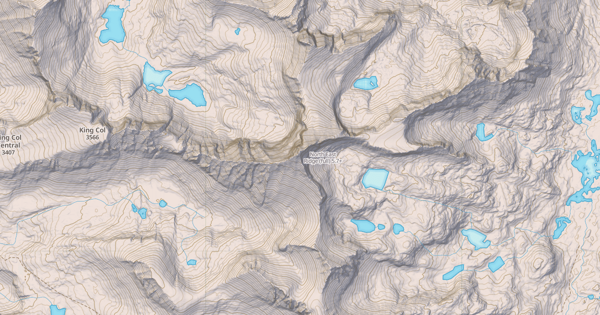 Map preview of North East Ridge (full)