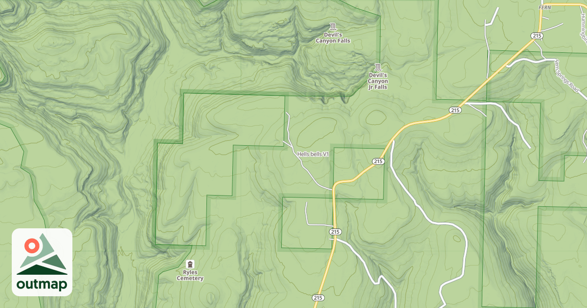 Map of Hells bells
