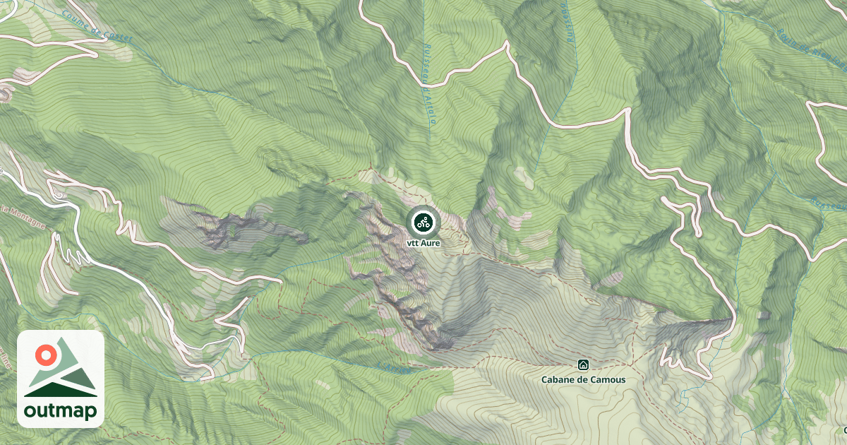 Map of vtt Aure