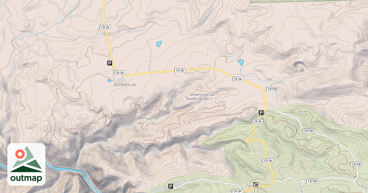 Map of Blistering Brutal Buddha Bulges