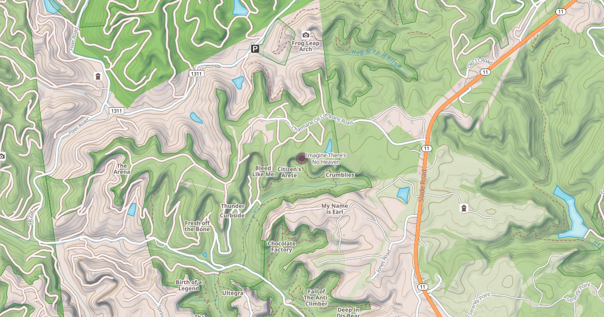 Map preview of Imagine There's No Heaven