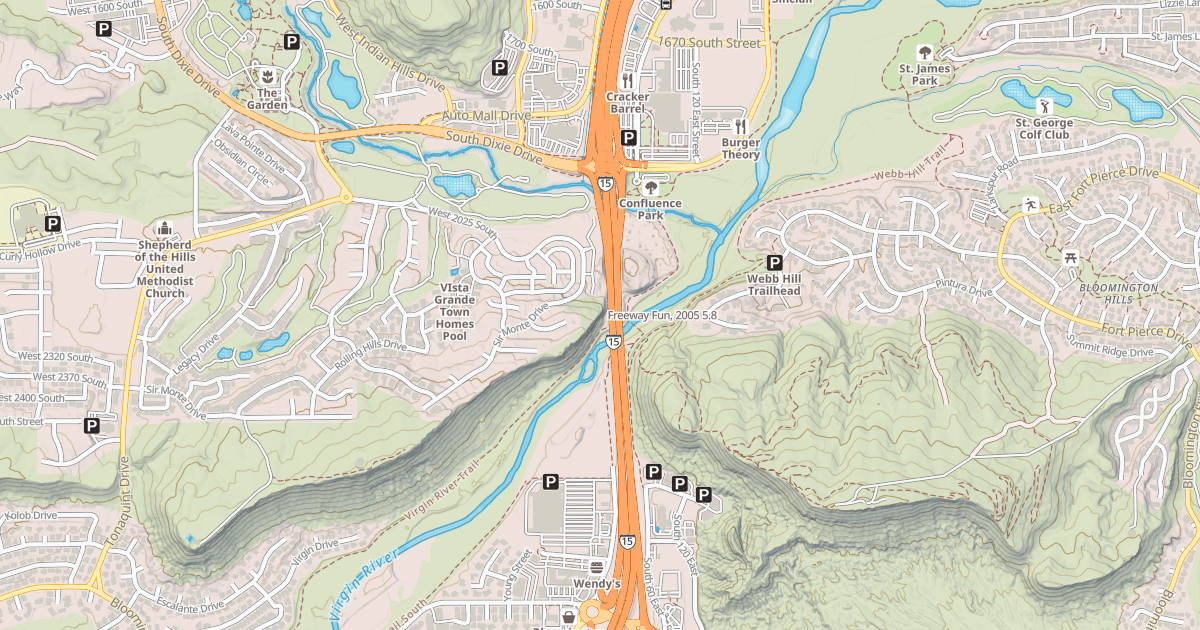 Map preview of Freeway Fun, 2005