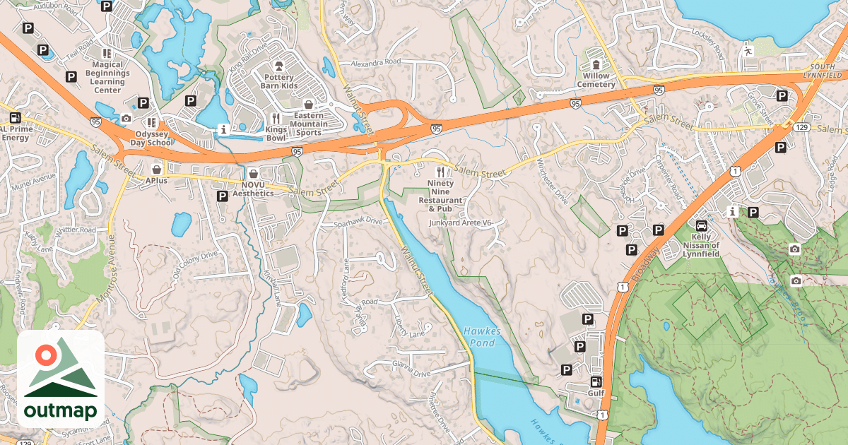 Map of Junkyard Arete
