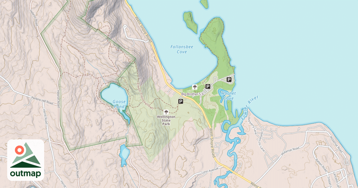 Map of Big Brother
