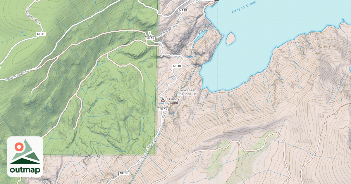 Map of Frank's Feet Still Stink