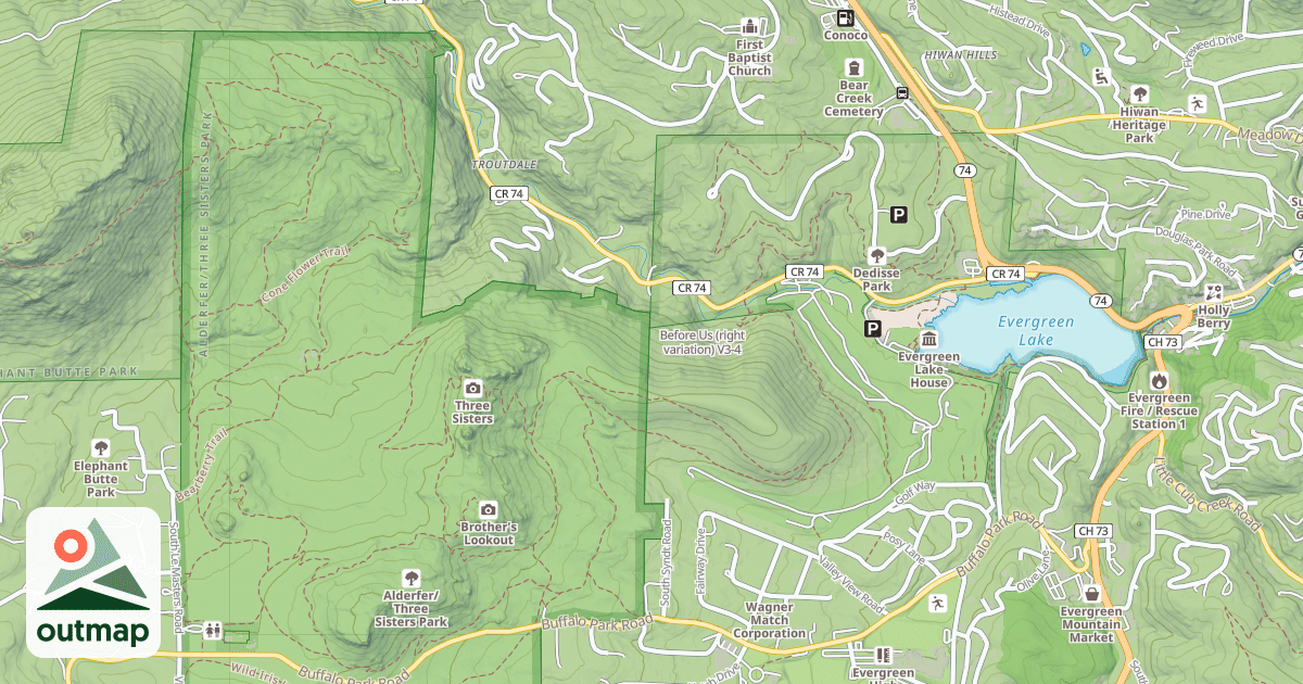 Map of Before Us (right variation)