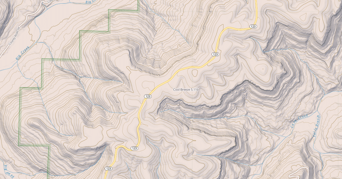 Map preview of Cool Breeze