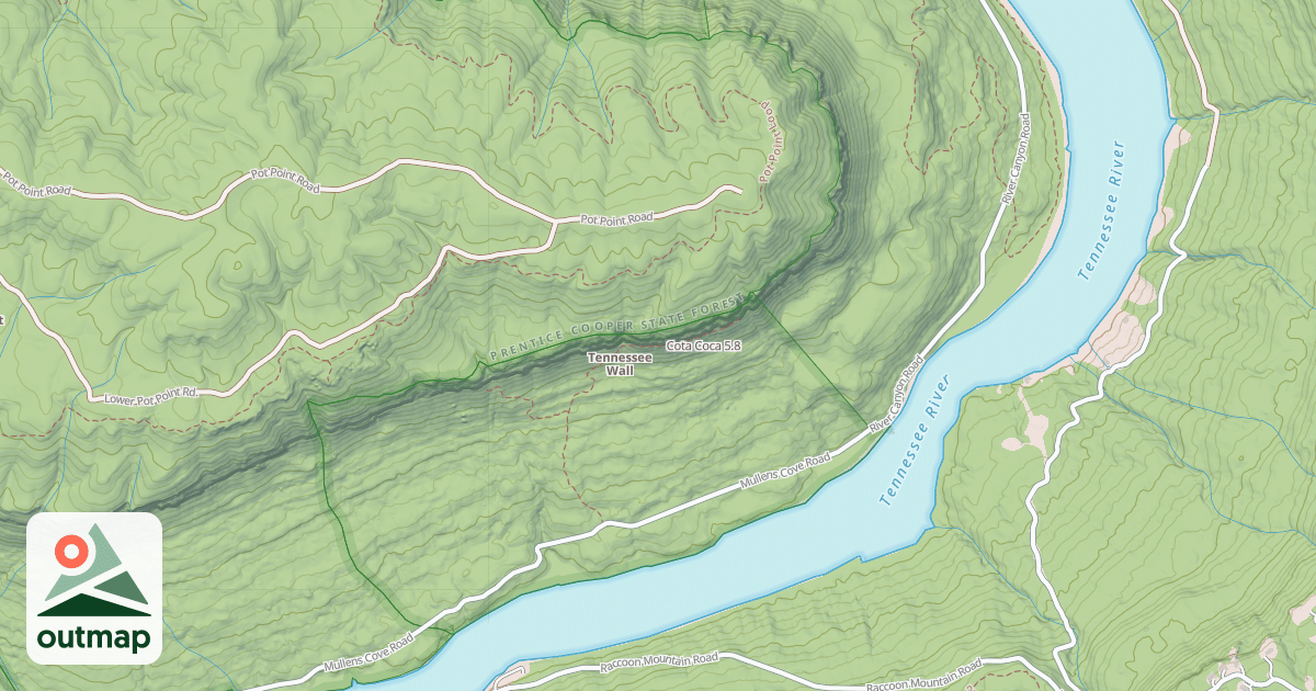 Map of Cota Coca