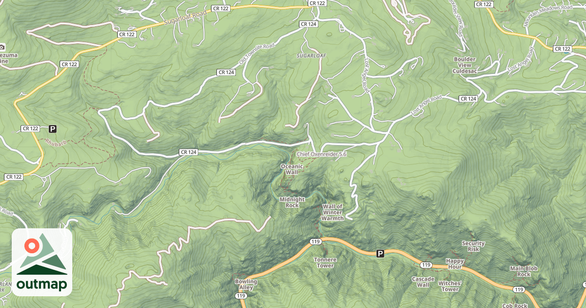 Map of Chief Oxenreider