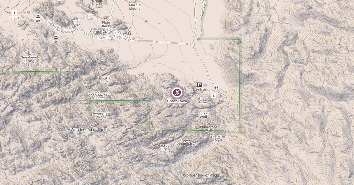 Map preview of Ghost Town