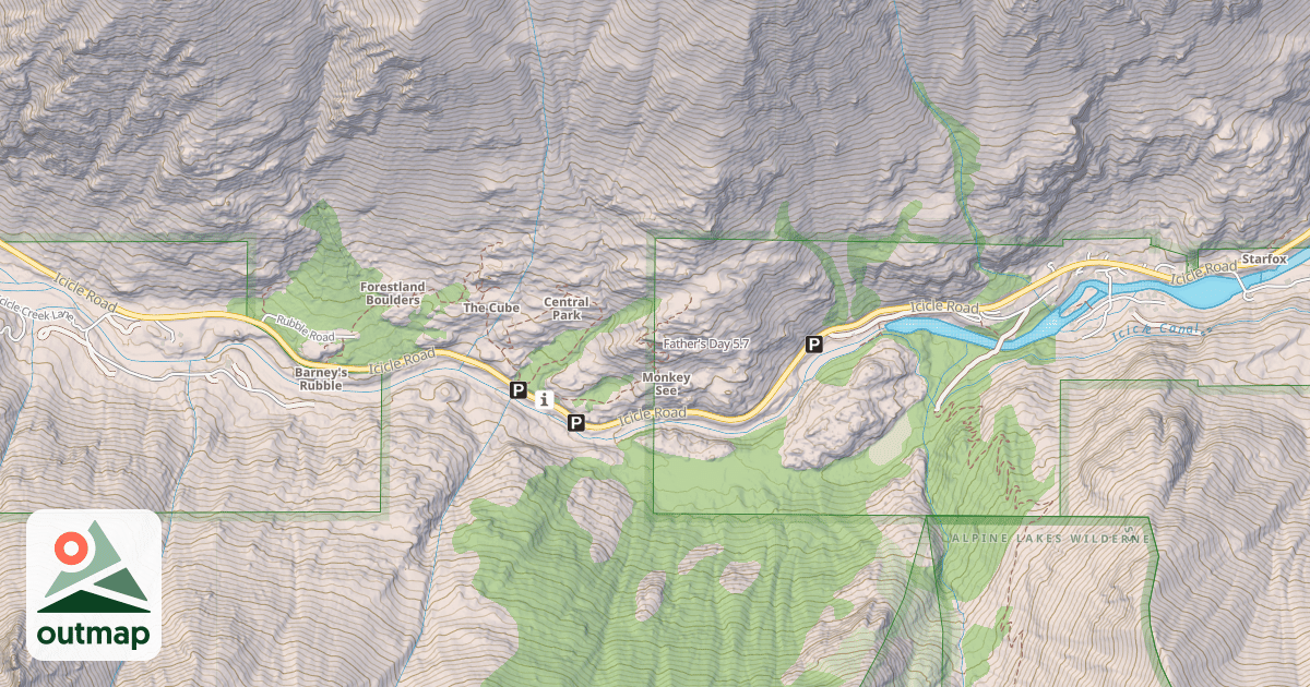 Map of Father's Day