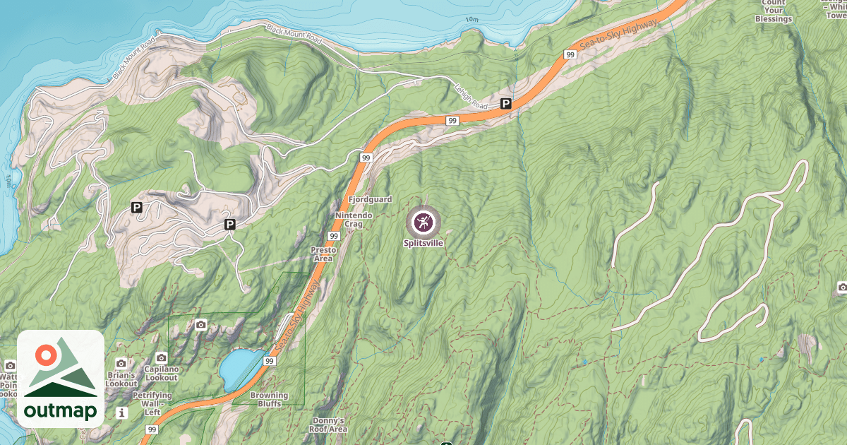 Map of Splitsville