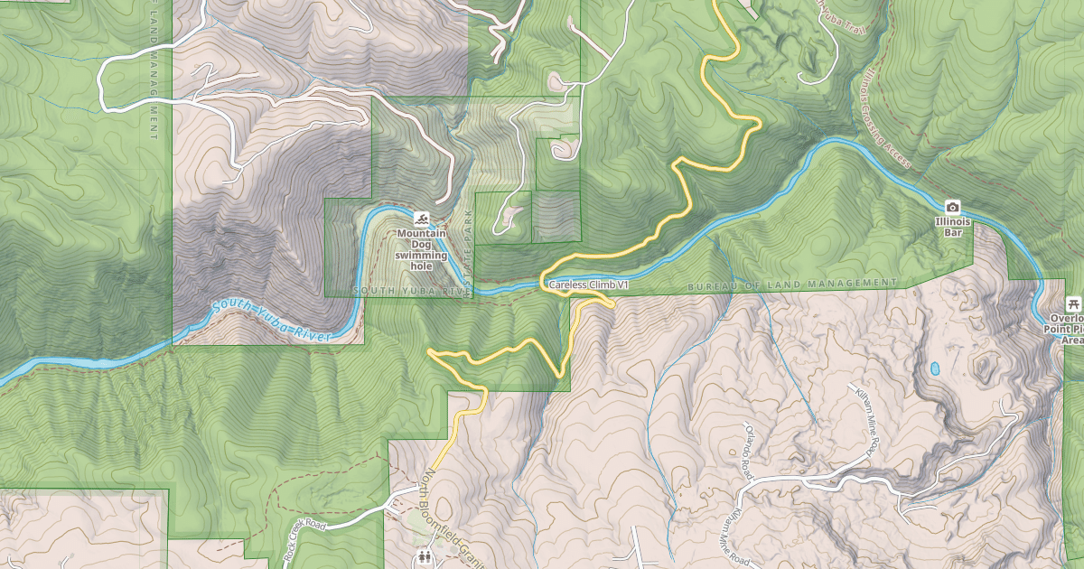 Map preview of Careless Climb