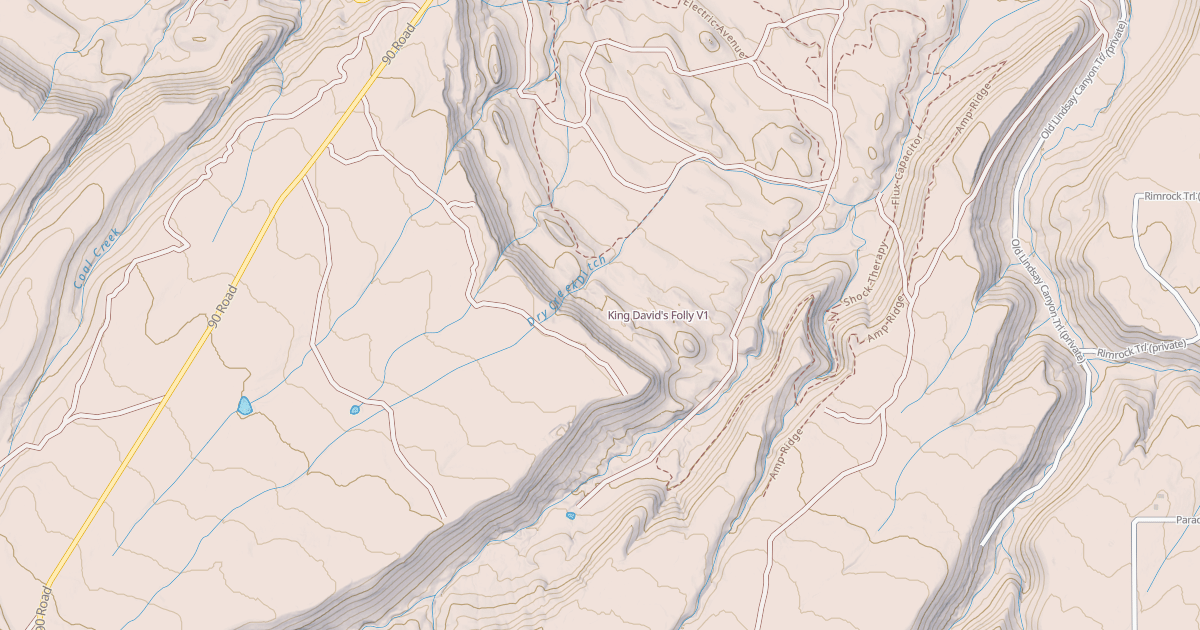 Map preview of King David's Folly