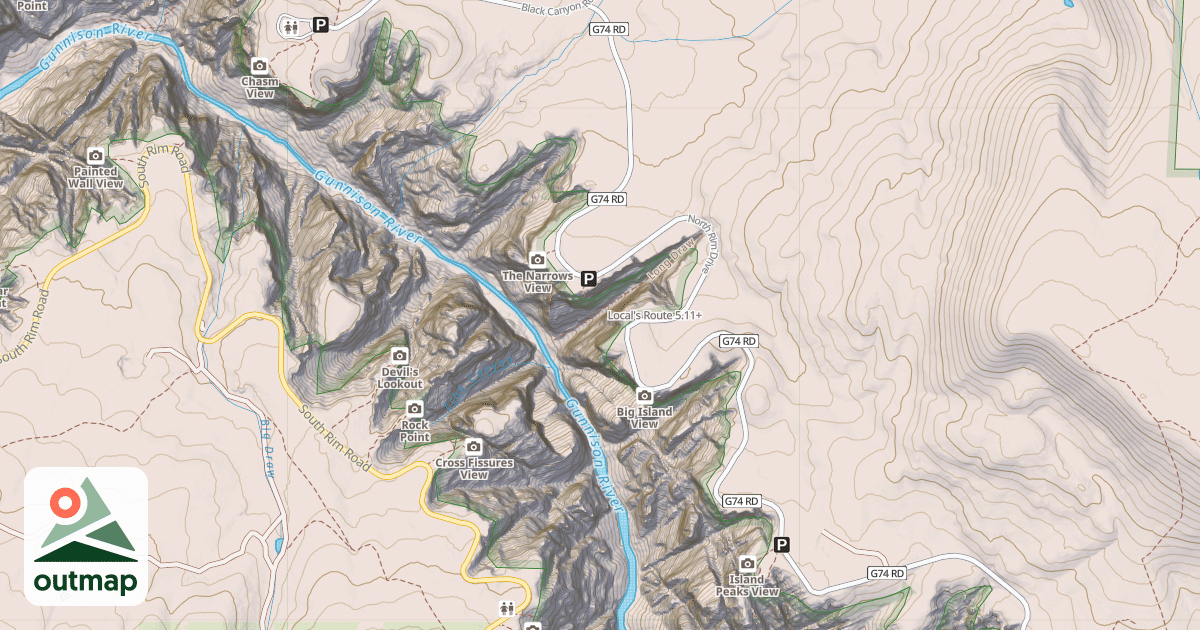 Map of Local's Route