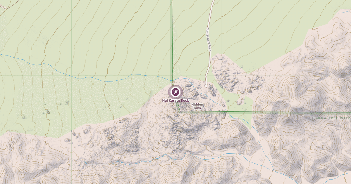 Map preview of Hai Karate Rock