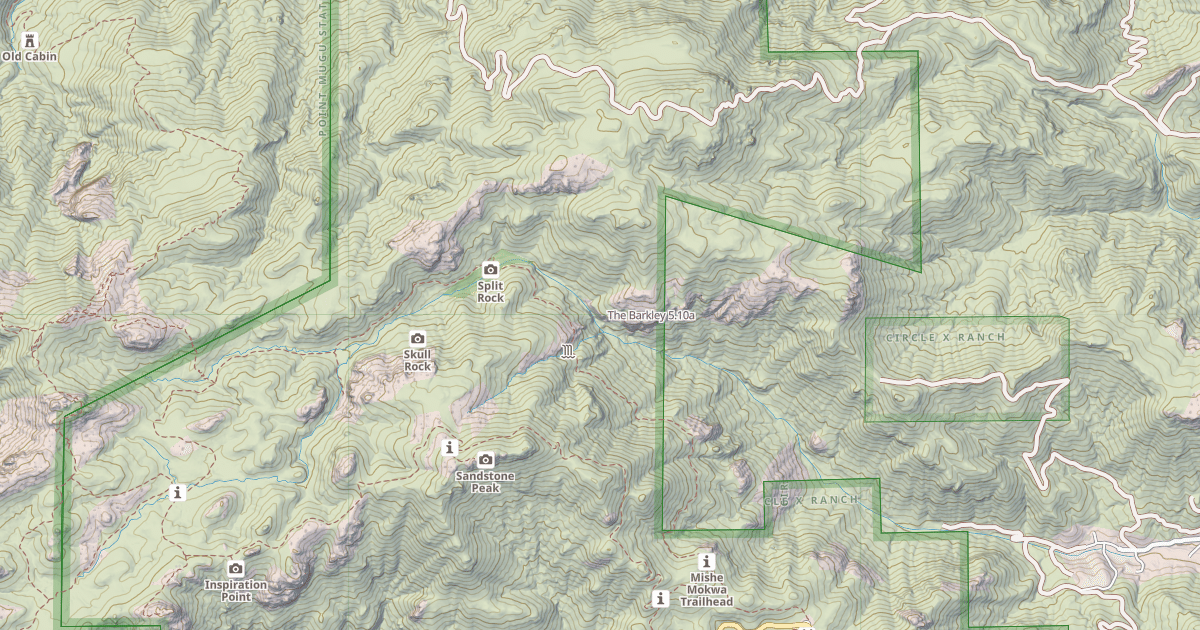 Map preview of The Barkley
