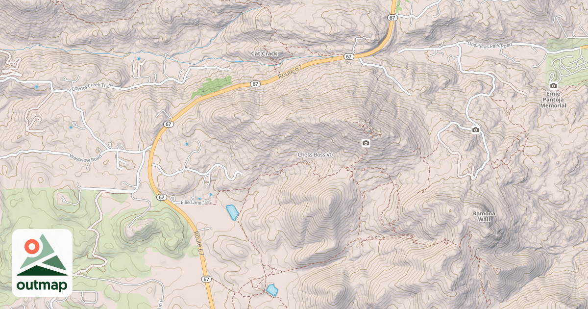 Map of Choss Boss