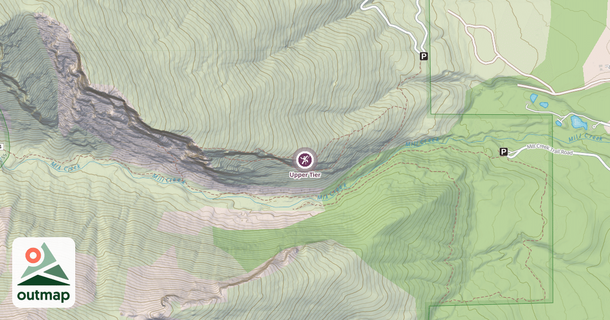 Map of Upper Tier