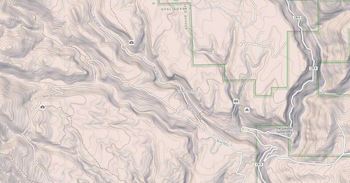 Map preview of E=mc^2