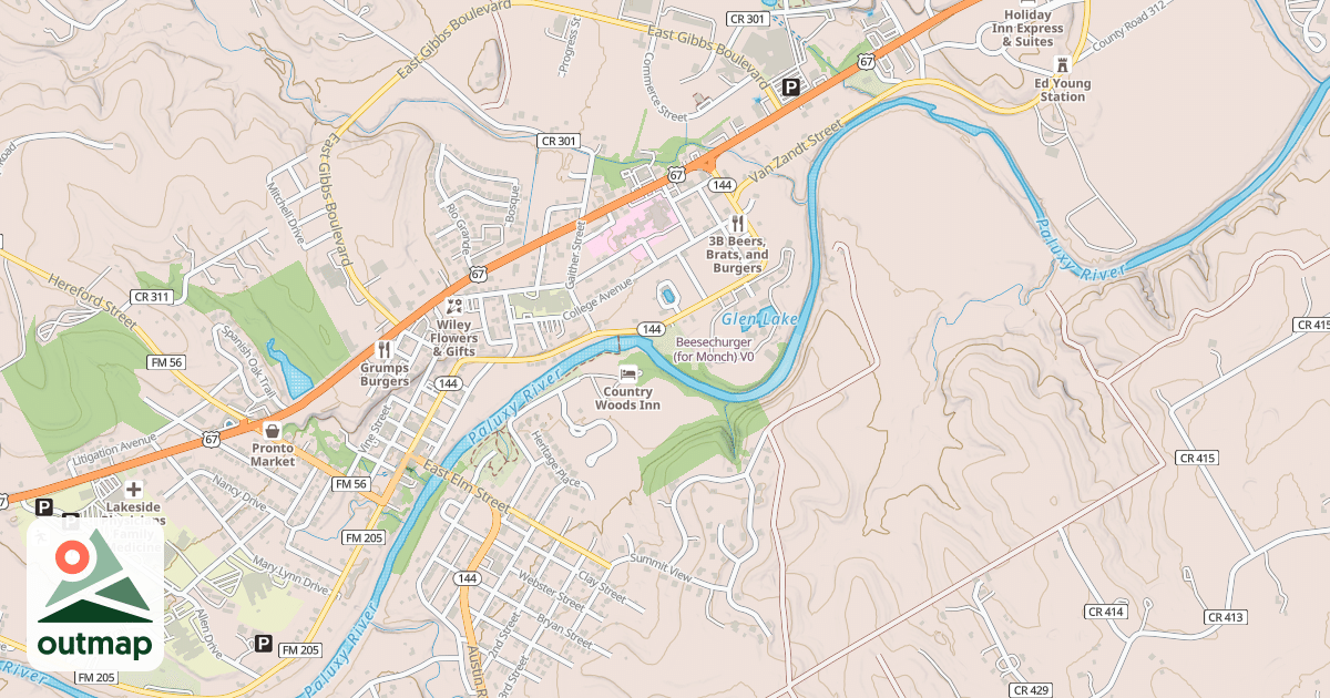 Map of Beesechurger (for Monch)