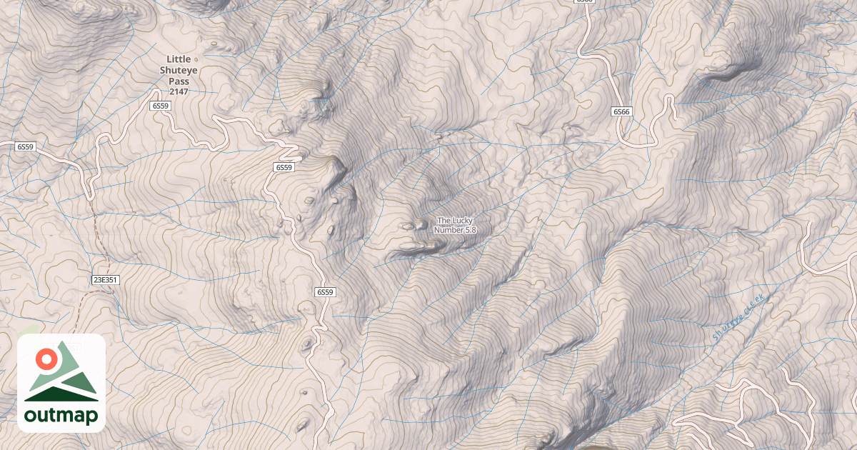 Map of The Lucky Number
