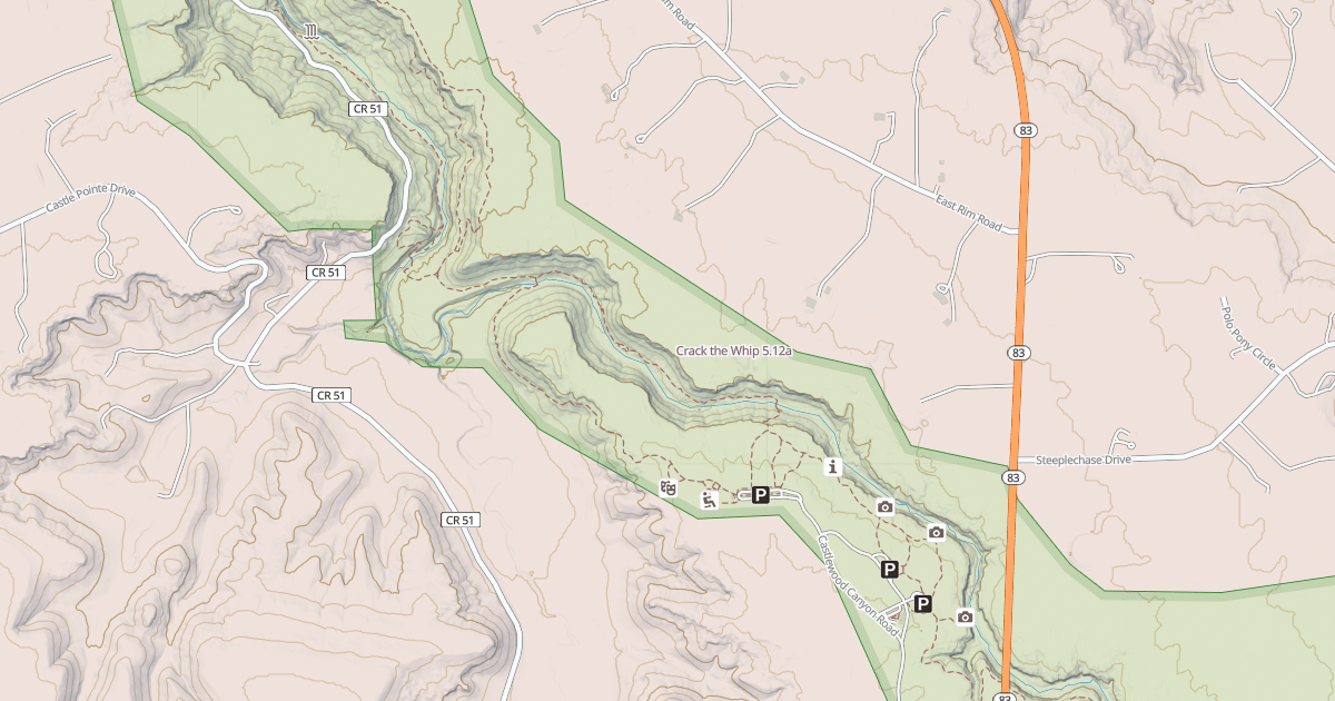 Map preview of Crack the Whip