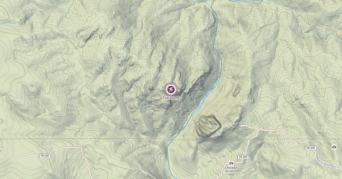 Map preview of Tick Dome
