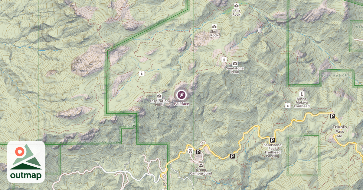 Map of Paleface