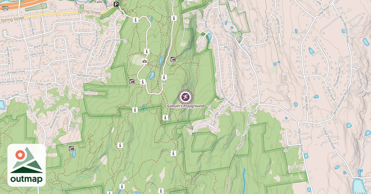 Map of Gollum's Playground