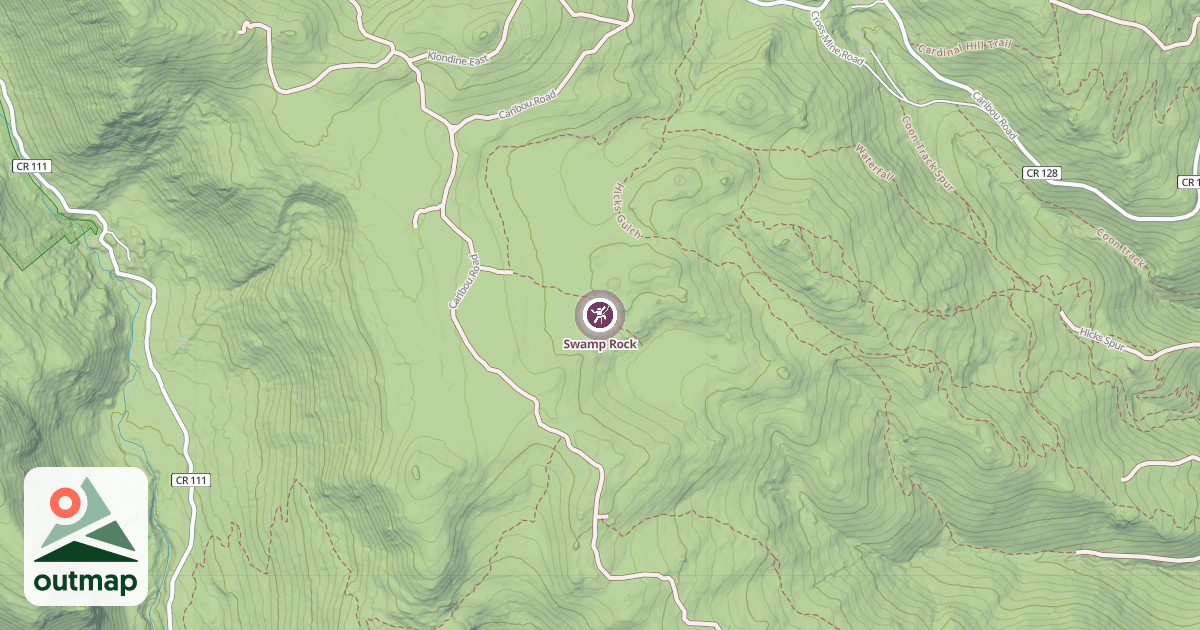 Map of Swamp Rock