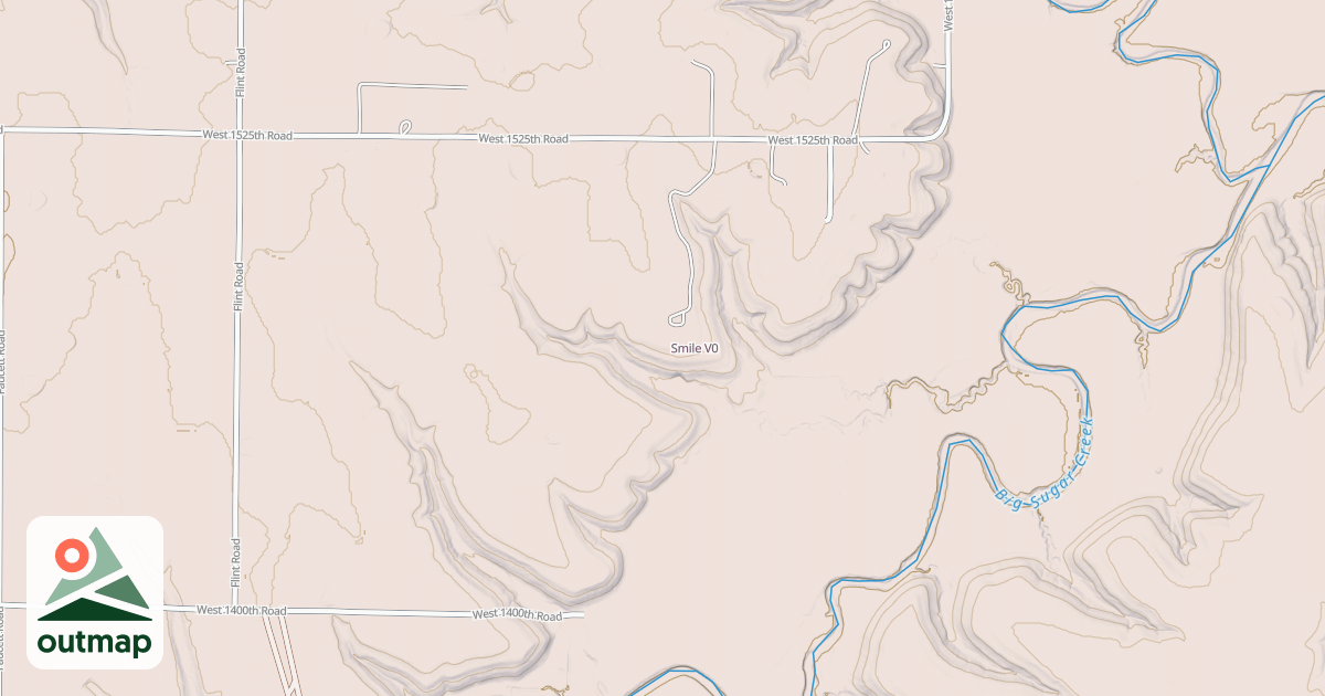 Map of Smile in Linn