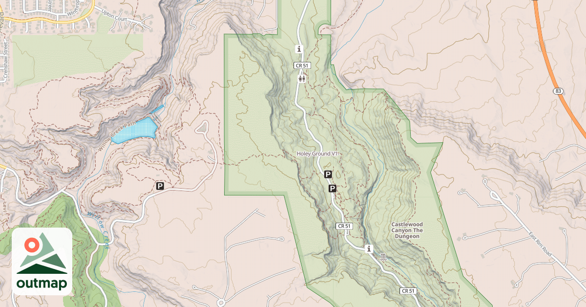 Map of Holey Ground