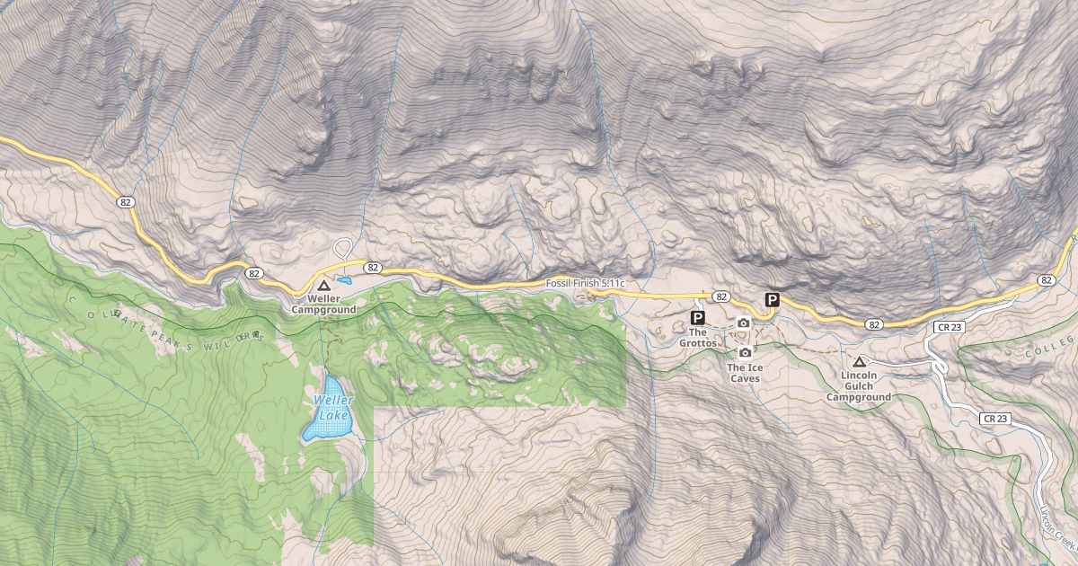 Map preview of Fossil Finish
