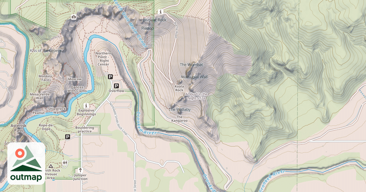 Map of Ambush in the Night