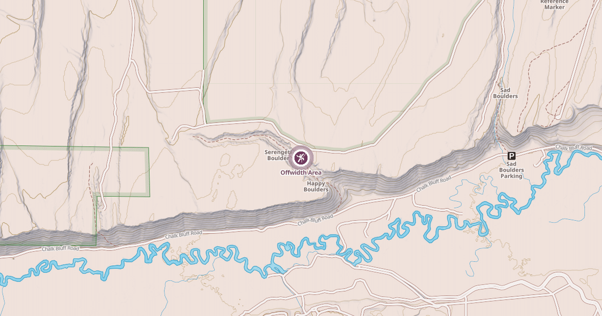 Map preview of Offwidth Area