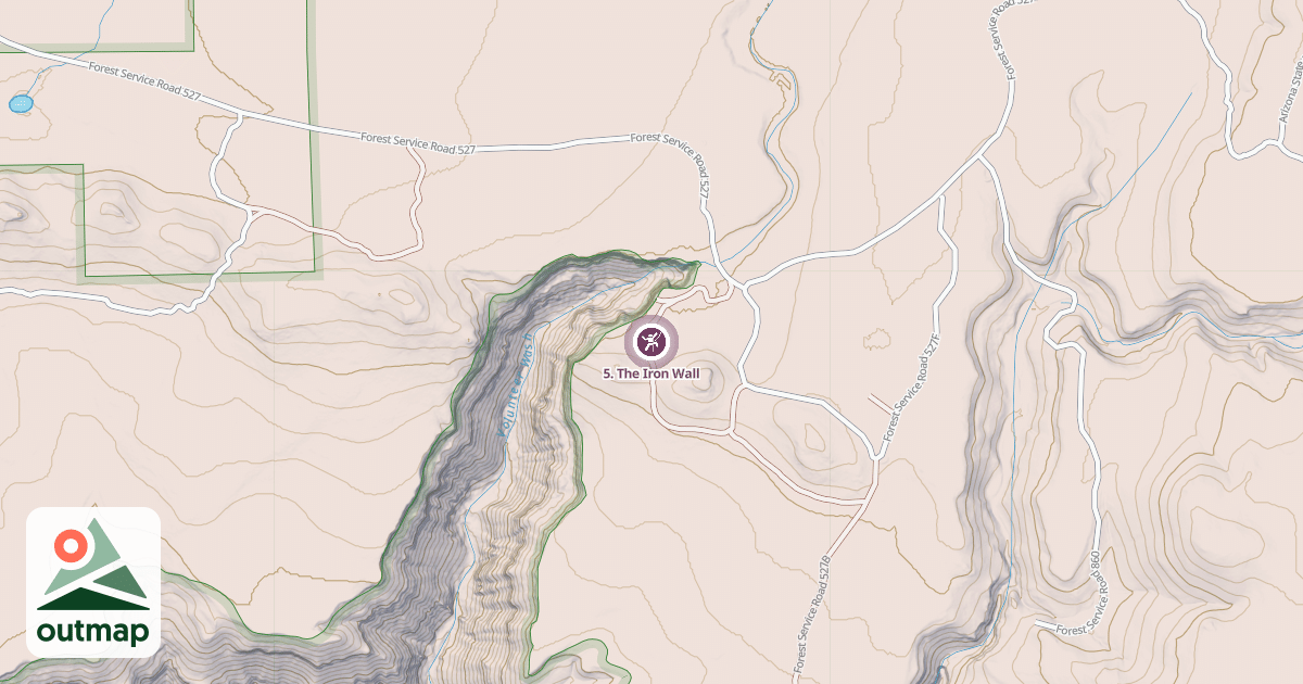 Map of 5. The Iron Wall