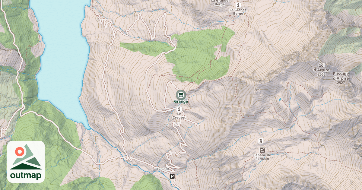 Map of Grange