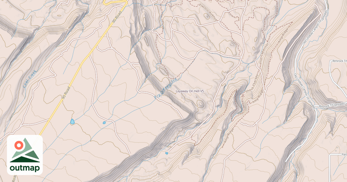 Map of Layaway On Hell