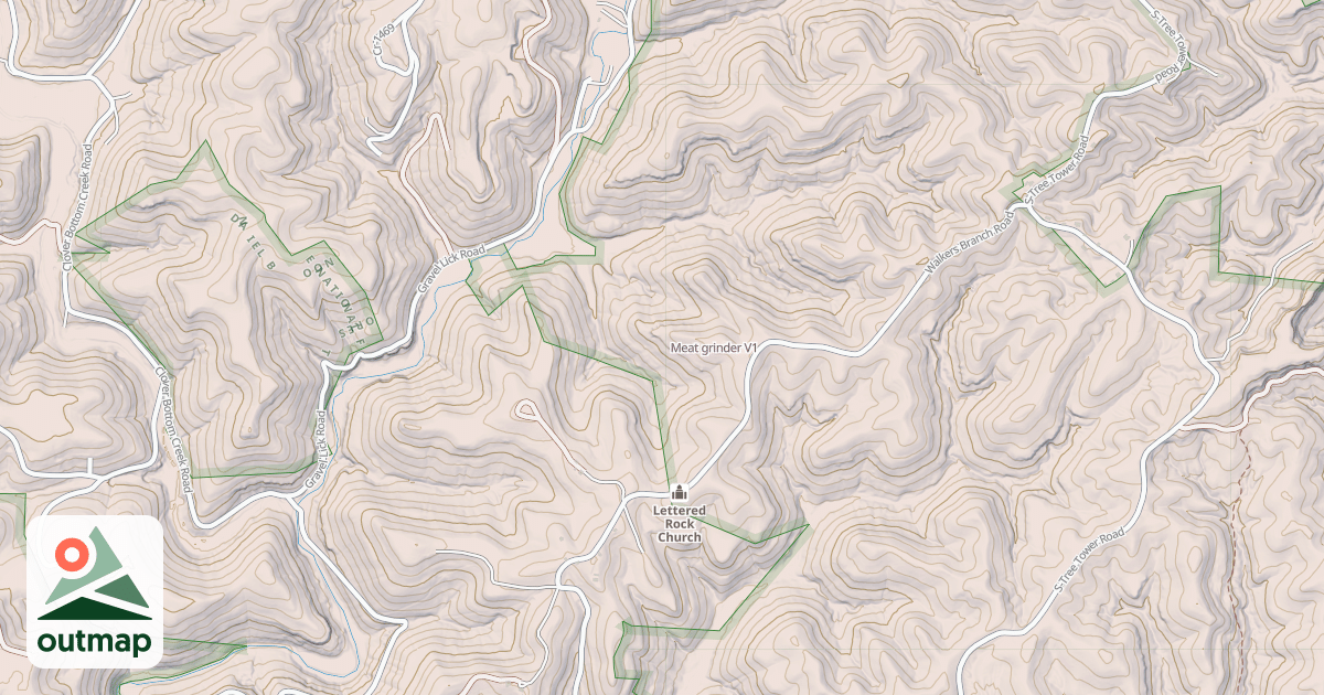Map of Meat grinder