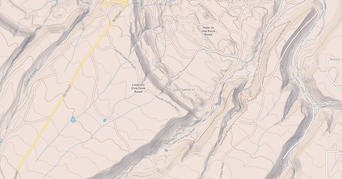 Map preview of Scala Sancta