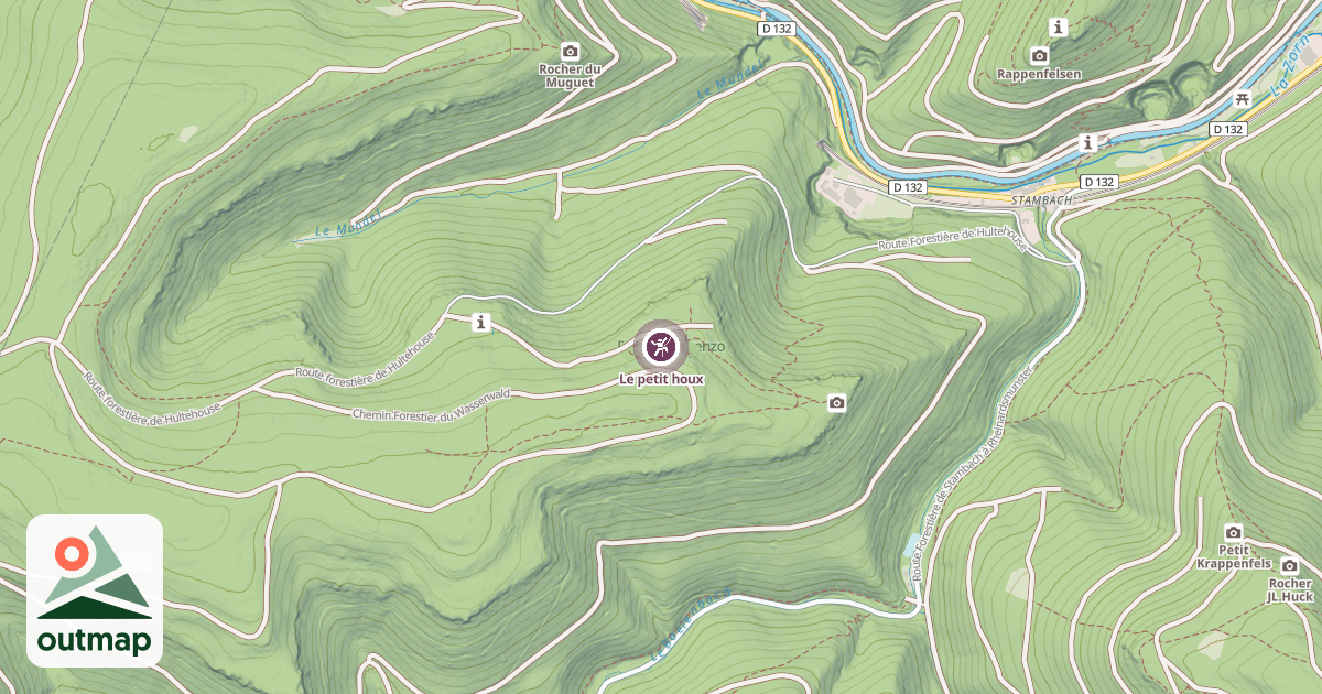 Map of Le petit houx