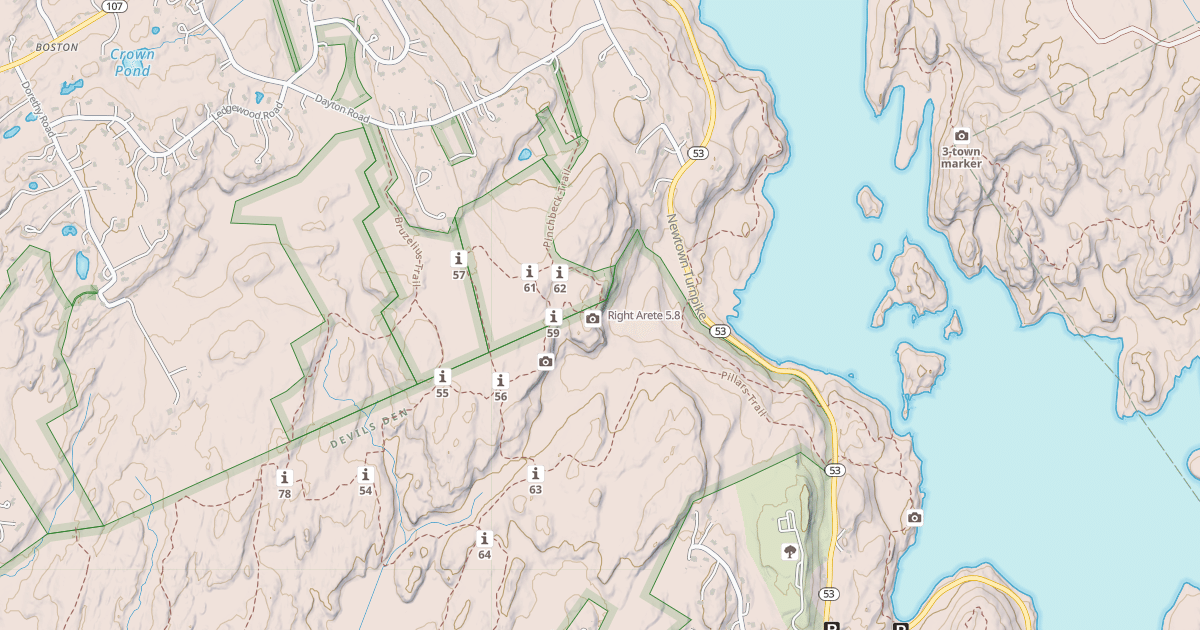 Map preview of Right Arete