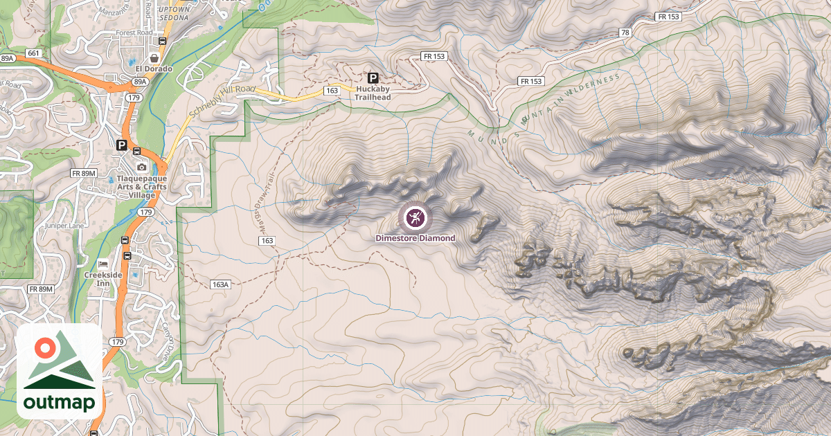 Map of Dimestore Diamond
