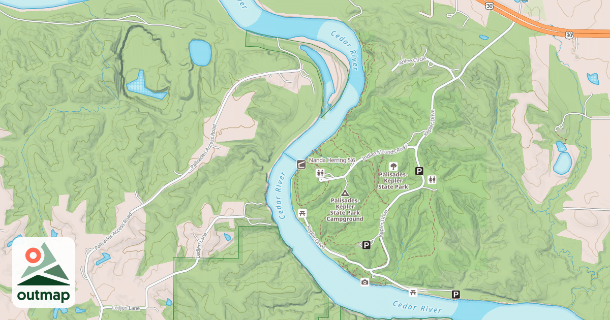 Map of Nanda Herring