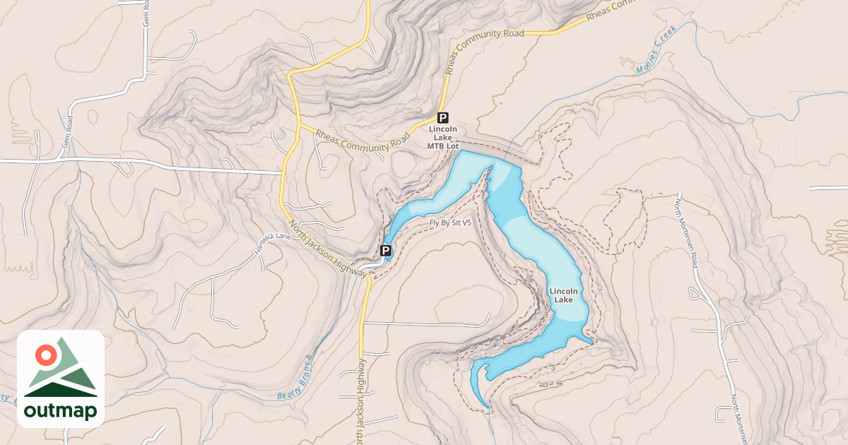 Map of Fly By Sit