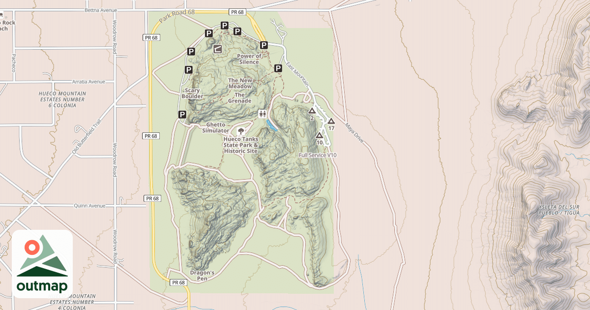 Map of Full Service