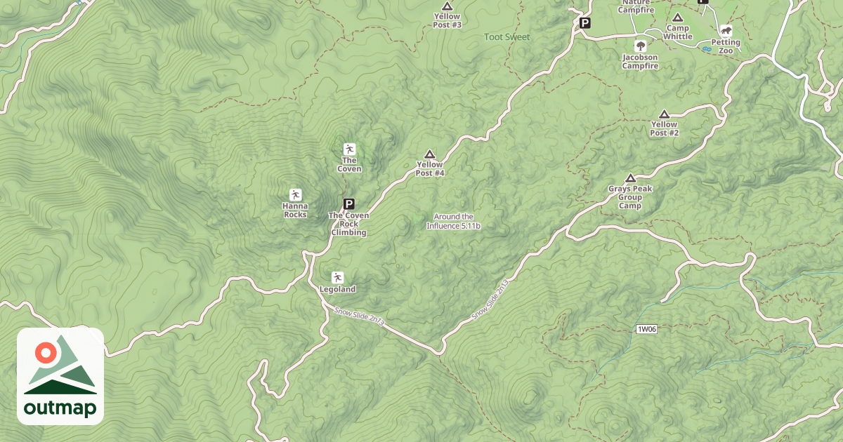 Map of Around the Influence