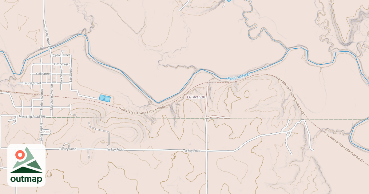Map of LA Face